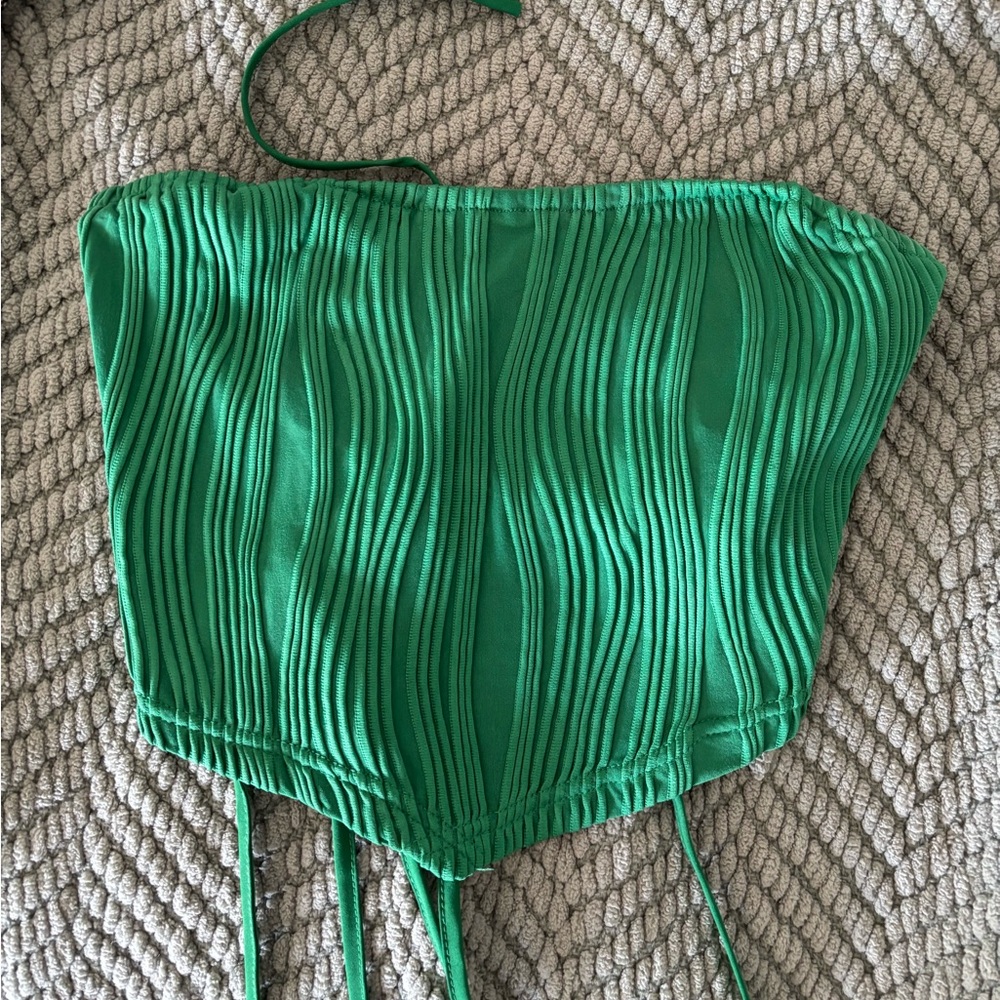 Tie tube top